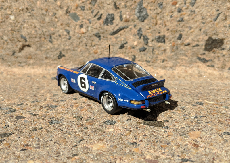 Illustration for article titled Blue Monday: 1973 Porsche 911 RSR